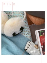 DORA2021ss British imported Tedan-Seine-River Blue Mulberry Silk Patchy