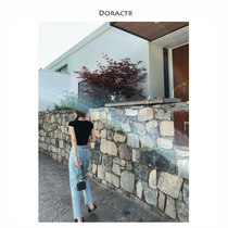 Resurrection DORACTR private uniforms share baguette jeans wool foot mouth do old wash head layer cowhide leather brand