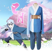 Các blogger Naruto thấy mặt trăng và mặt trăng COS cosplay cosplay xấu toàn bộ quần áo 巳 cup kimono yukata - Cosplay