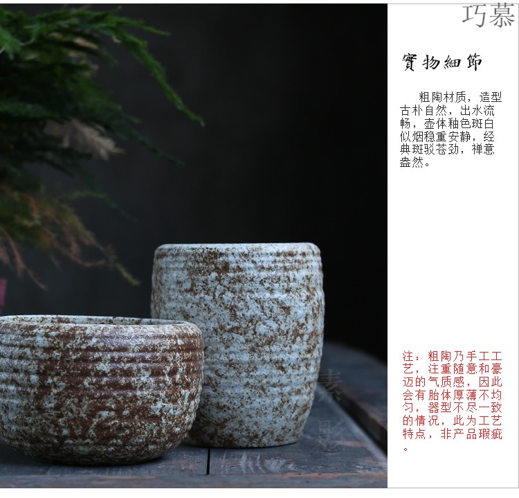Smart handheld ceramic fair keller for creative points tea ware fambe colorful cup kung fu tea tea sea restoring ancient ways