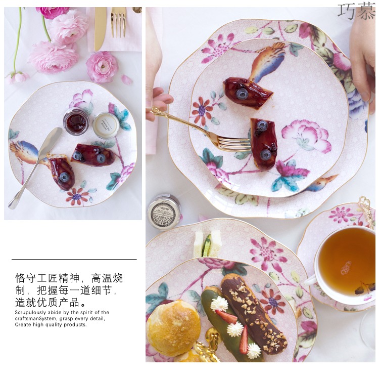 Qiao longed for some English afternoon tea coffee cups and saucers ipads China tea cup Europe type restoring ancient ways of pottery and porcelain tea set