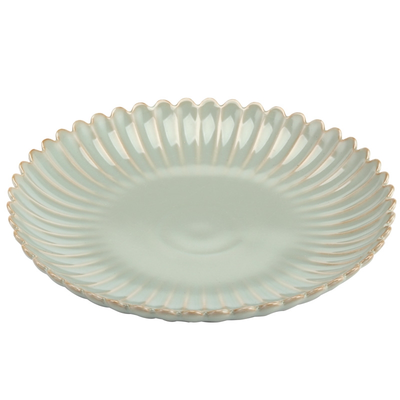 Qiao mu jingdezhen measured your up water round pot bearing kung fu tea set dry tea plate checking ceramic dry