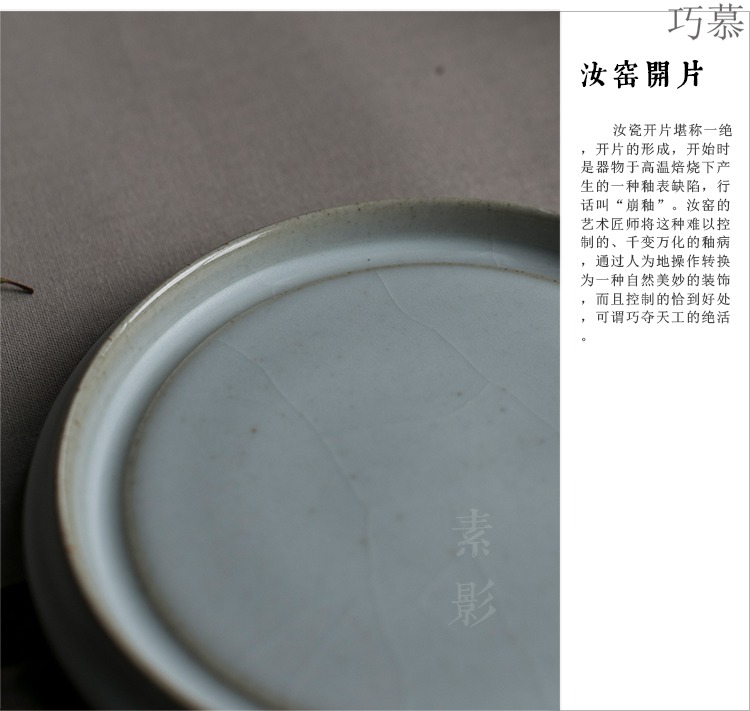 Longed for up opportunely only three tureen coarse pottery tea cup of Chinese style hand grasp pot of zen dry tea tea by hand