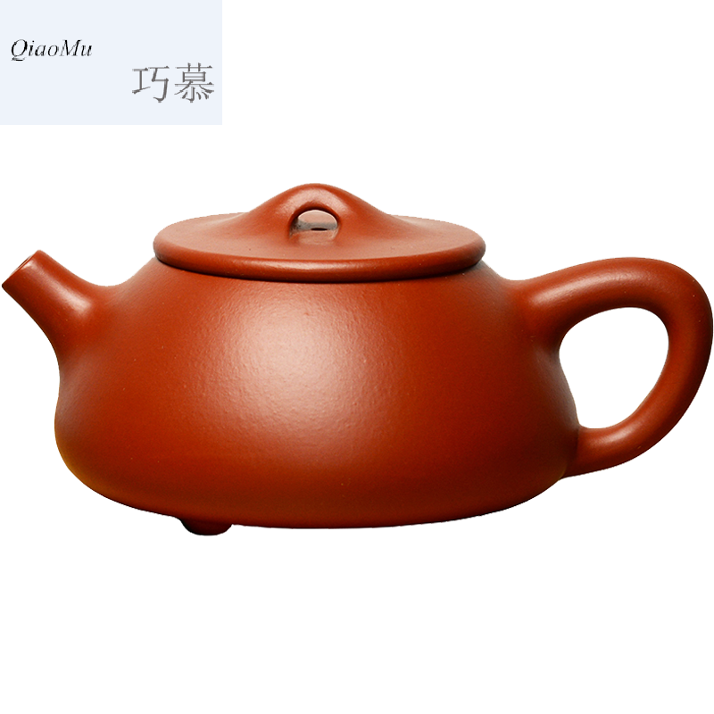 Qiao mu QD yixing checking suits for all it the teapot Xiong Hai only undressed ore zhu, 200 ml JingZhou mud stone gourd ladle pot