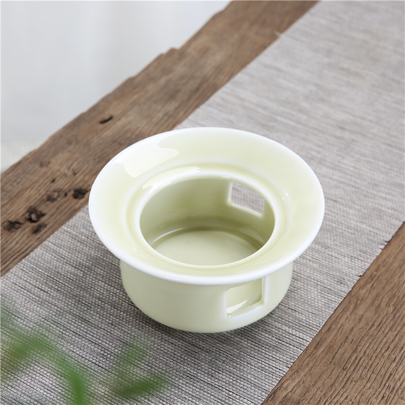 Qiao mu he its drank fittings base temperature glass based celadon he its drank heat - resistant high - temperature he its drank the pot