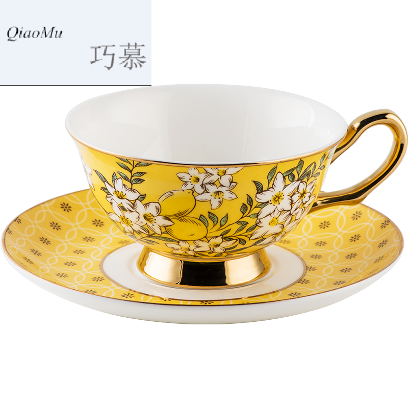 Clever longed for European ceramic cup tea tea cup set of British fashion household mark cup of water glass
