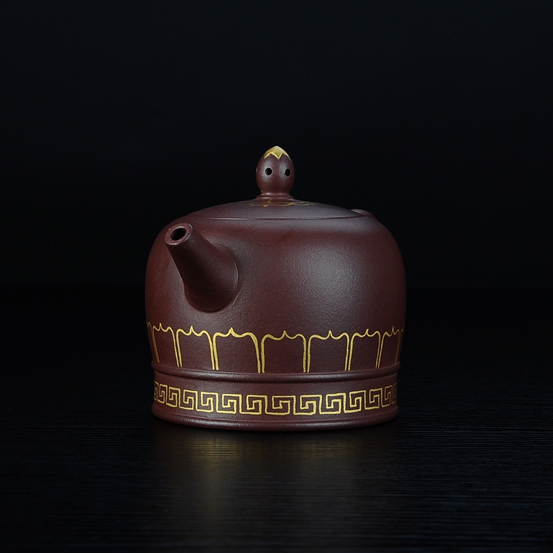 Qiao mu JS yixing undressed ore ceramic tea pot - masters all hand teapot tea zen