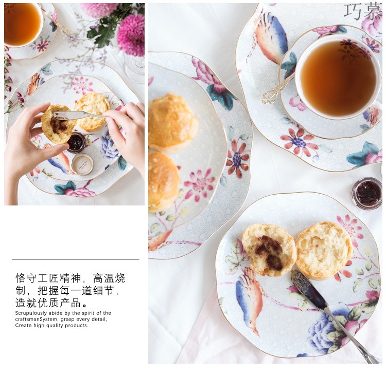 Qiao longed for some English afternoon tea coffee cups and saucers ipads China tea cup Europe type restoring ancient ways of pottery and porcelain tea set