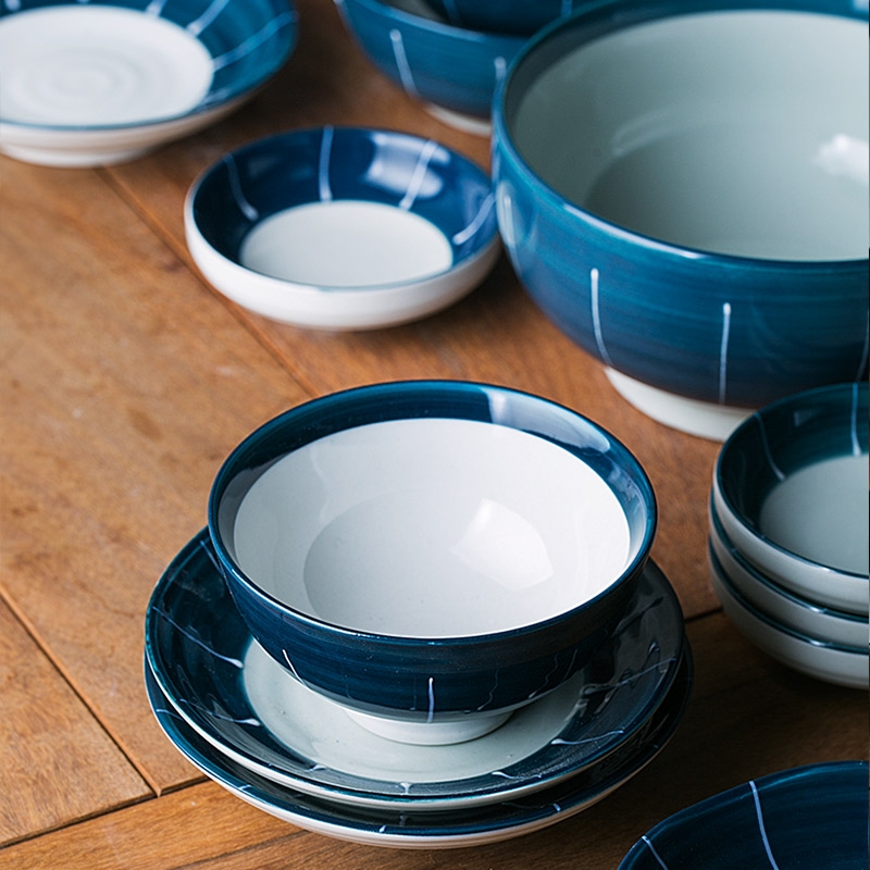 Qiao mu DY European tableware suit ceramic bowl dish dish creative household food bowl of soup bowl of rice bowl fish dish plate