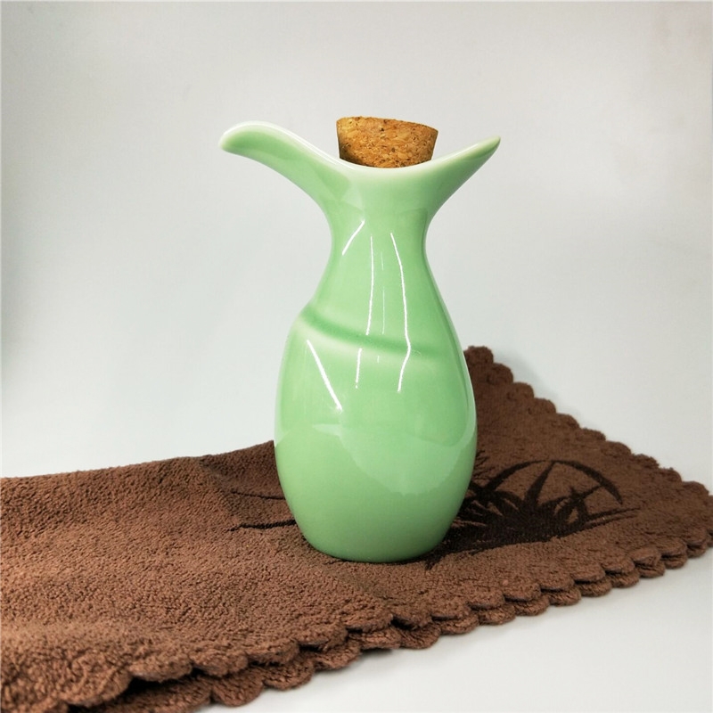 Qiao mu creative points hip flask half jins to hip porcelain ceramic wine home with an empty bottle of lawsuits