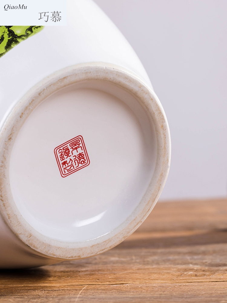 For ceramic bottles of liquor to restore ancient ways opportunely 1/2/3/5/10 jin of the empty bottles household decorative furnishing articles bulk packing
