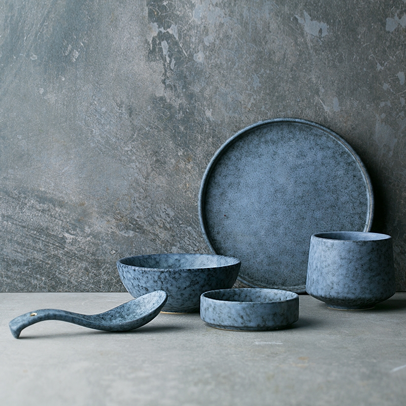 Qiao mu DY western - style porcelain tableware steak creative rainbow such as bowl flavour dish of sauce dish dish bowl plates spoons home use of water