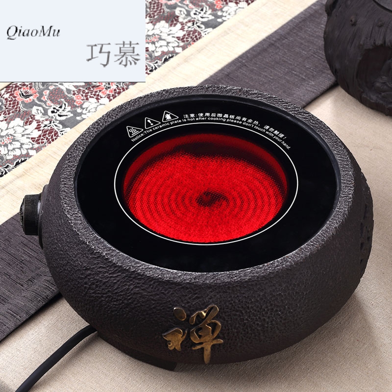 Qiao longed for raising pig iron pot of cast iron tea kettle boil tea machine electricity TaoLu burn boiling kettle cast iron pot of tea