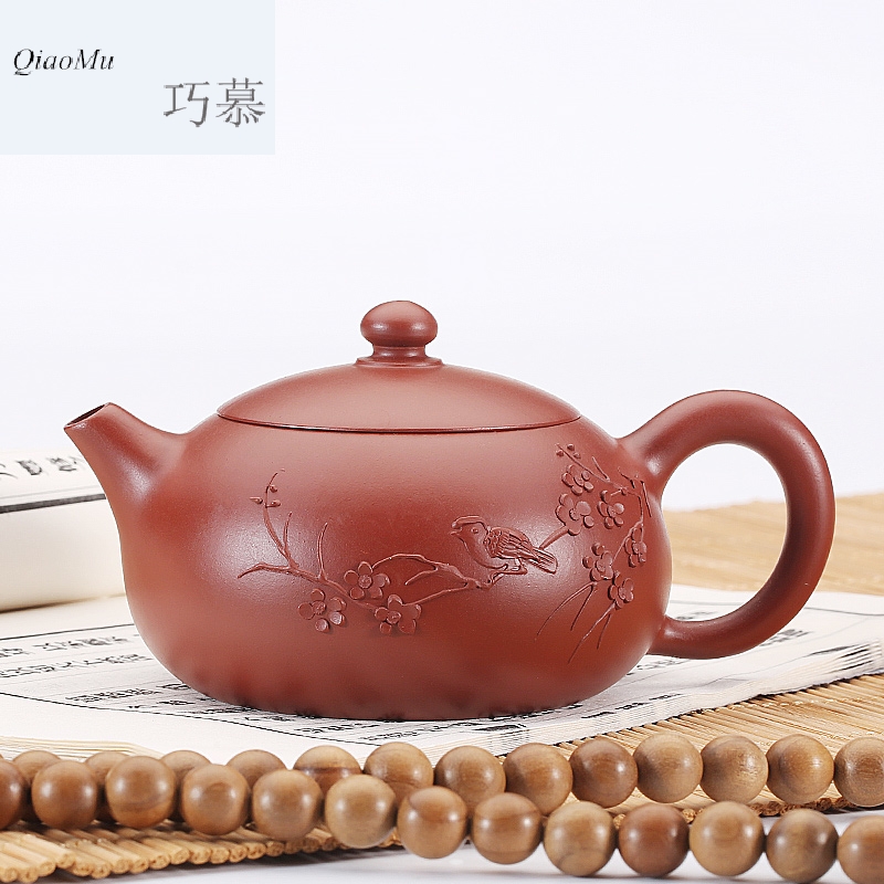 Yixing dahongpao qiao mu SU shih ores are it to maintain the tea ultimately responds tea pot kung fu tea set, 150