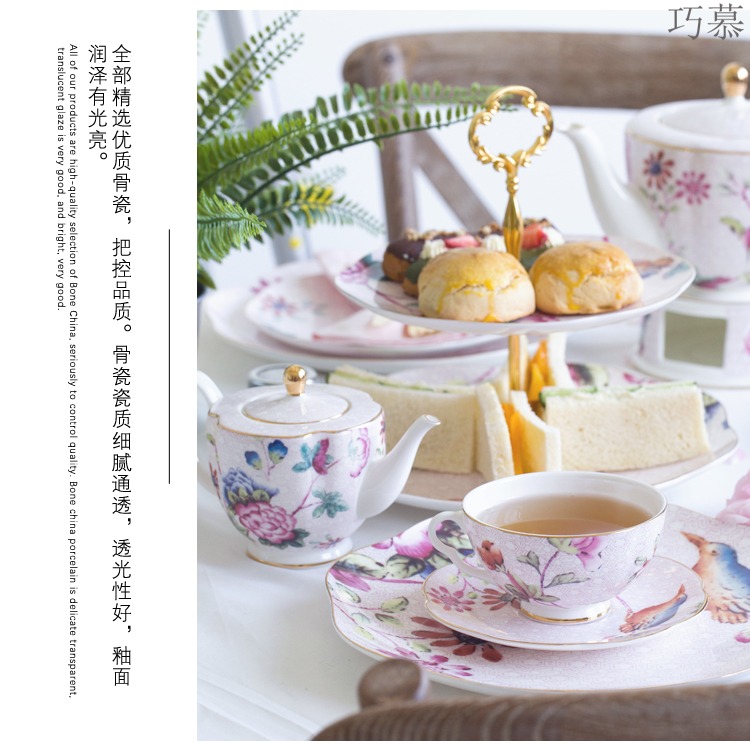 Qiao longed for some English afternoon tea coffee cups and saucers ipads China tea cup Europe type restoring ancient ways of pottery and porcelain tea set
