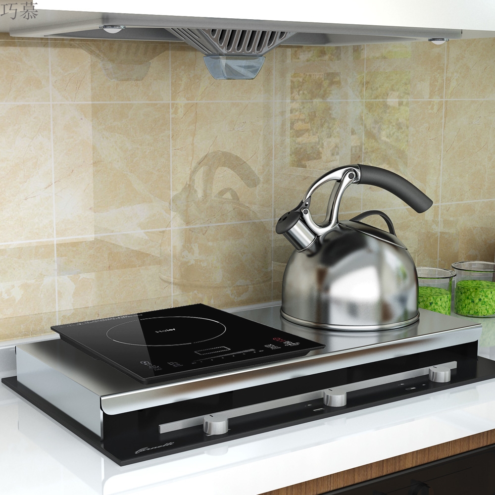 Qiao mu kitchen shelf stainless steel gas gas buner gas buner induction cooker base plate hearth