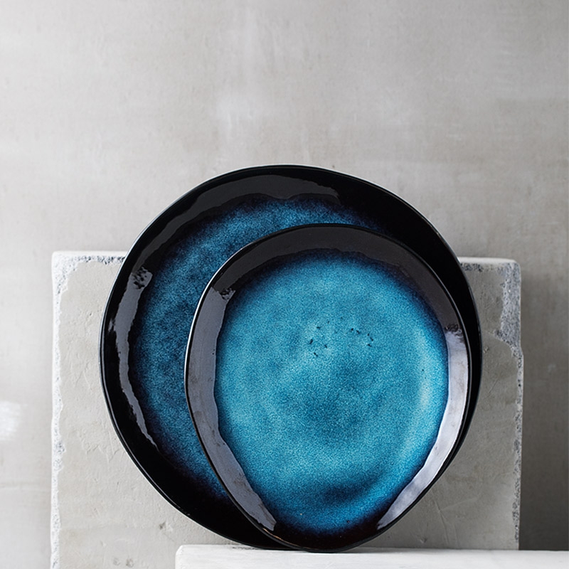 Qiao mu DY European - style irregular snack plate special - shaped plate ceramic plate tray is creative dishes home plate