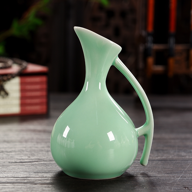 Qiao mu Japanese pure wine wine wine pot liquor points set of household ceramic hot temperature flagon flagon flagon of wine