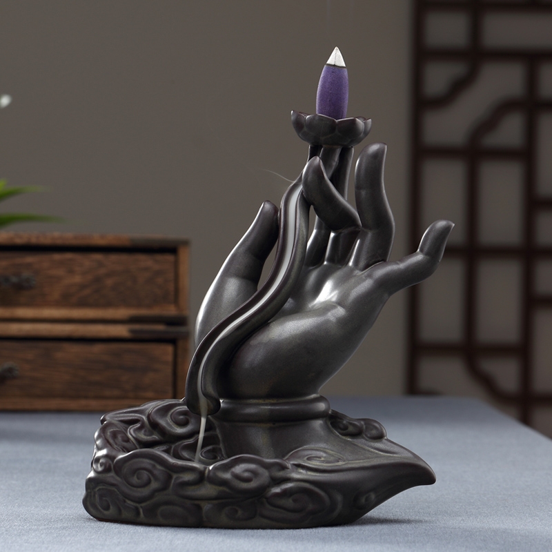 Qiao mu household indoor ta archaize Joe creative aromatherapy furnace heavy sweet sweet little furnishing articles ceramics driven back