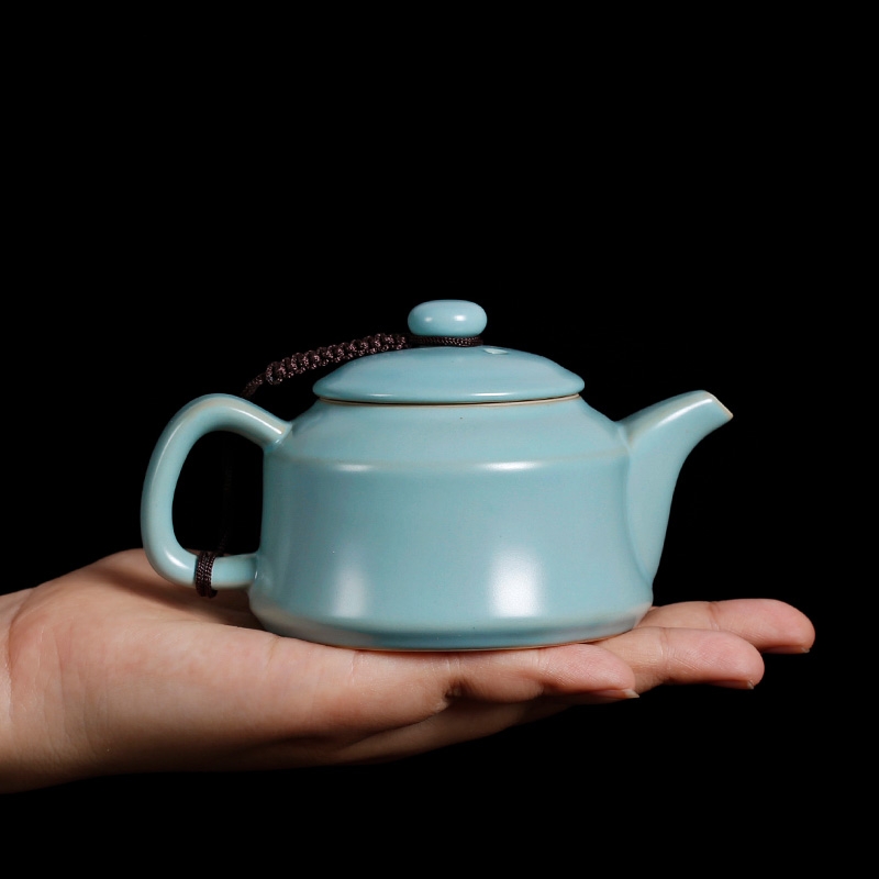 Qiao mu PMZ your up piece of antique teapot to leave but a kung fu tea set a single small ceramic teapot filter by hand