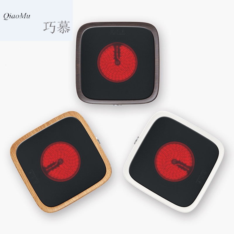 Qiao mu CMJ contracted household electrical TaoLu electric tea stove electric jug black pottery tea set suit small mini brewed