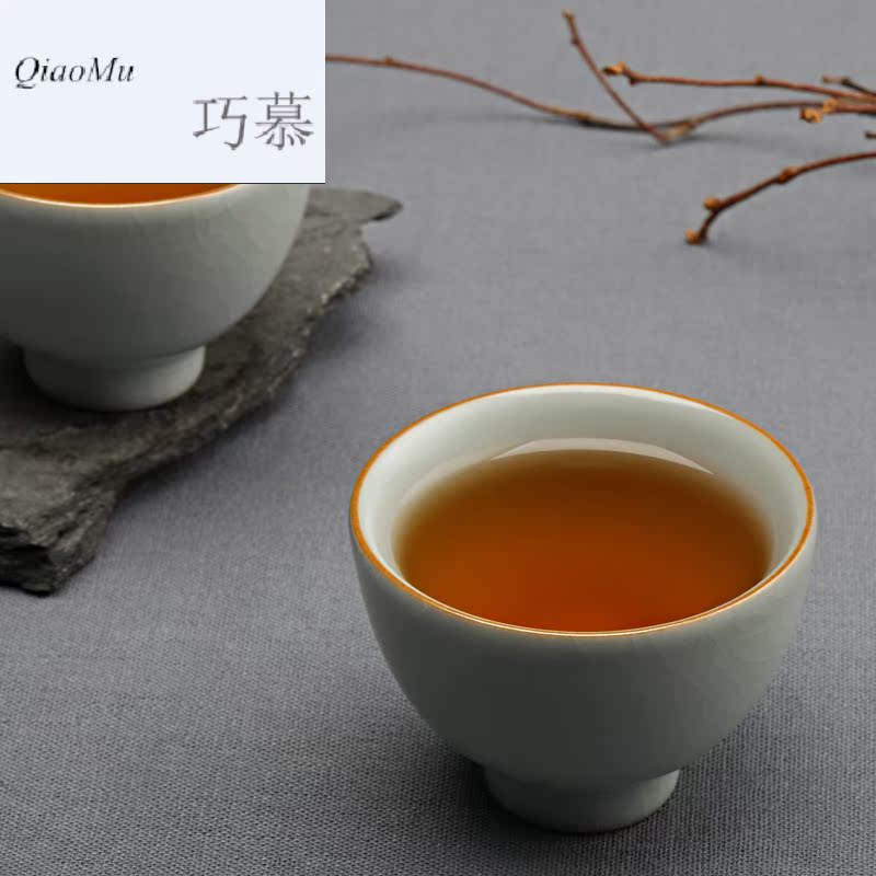 Qiao MuFengZi your up sample tea cup kung fu tea set for a cup of individual CPU master cup ceramic cups cup cup