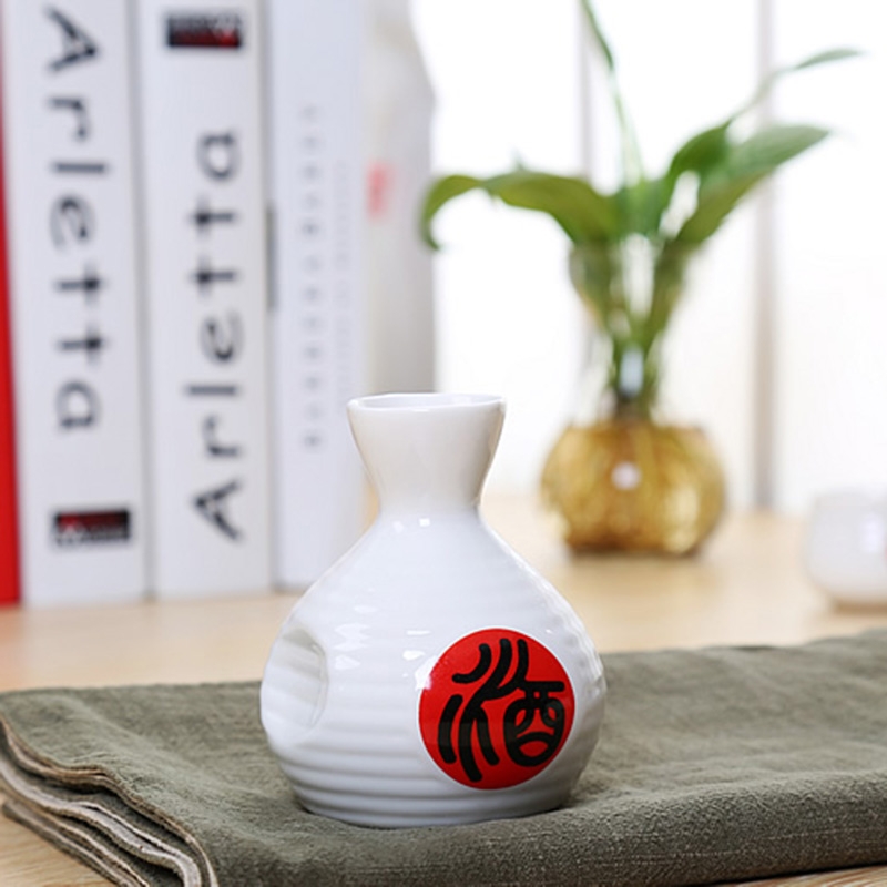 Qiao mu ceramic wine suit small household individuality creative a small handleless wine cup glass Japanese - style wine liquor flagon of wine