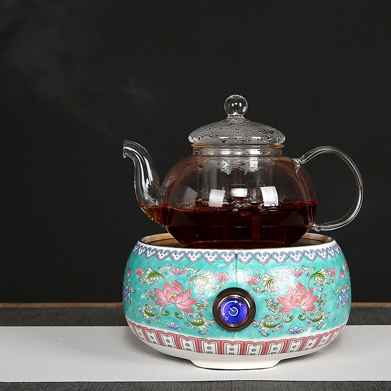 For electricity TaoLu tea stove household electric boiling tea stove ceramic glass steaming pot of tea, tea tea in boiling water furnace