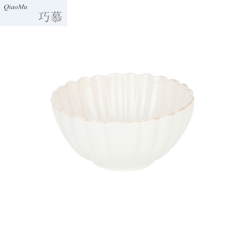 Qiao mu creative by dish variable glaze ceramic tableware home dishes dish flavor dish of western - style food dish coffee cups of rice bowls
