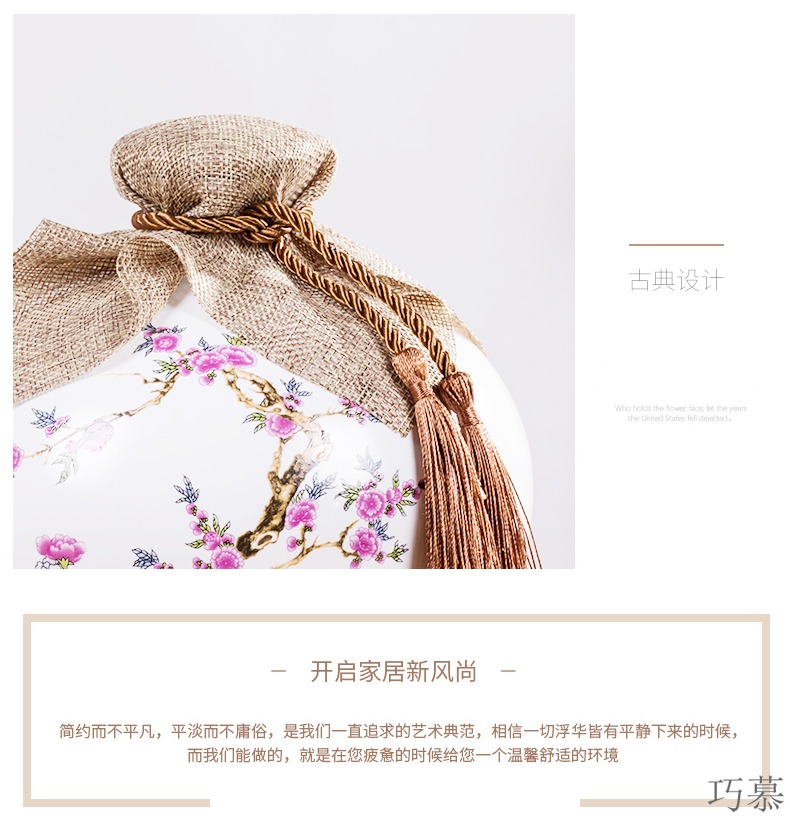 For ceramic bottles of liquor to restore ancient ways opportunely 1/2/3/5/10 jin of the empty bottles household decorative furnishing articles bulk packing