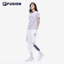 FILA FUSION Women's Woven Pants Spliced Workwear Pants