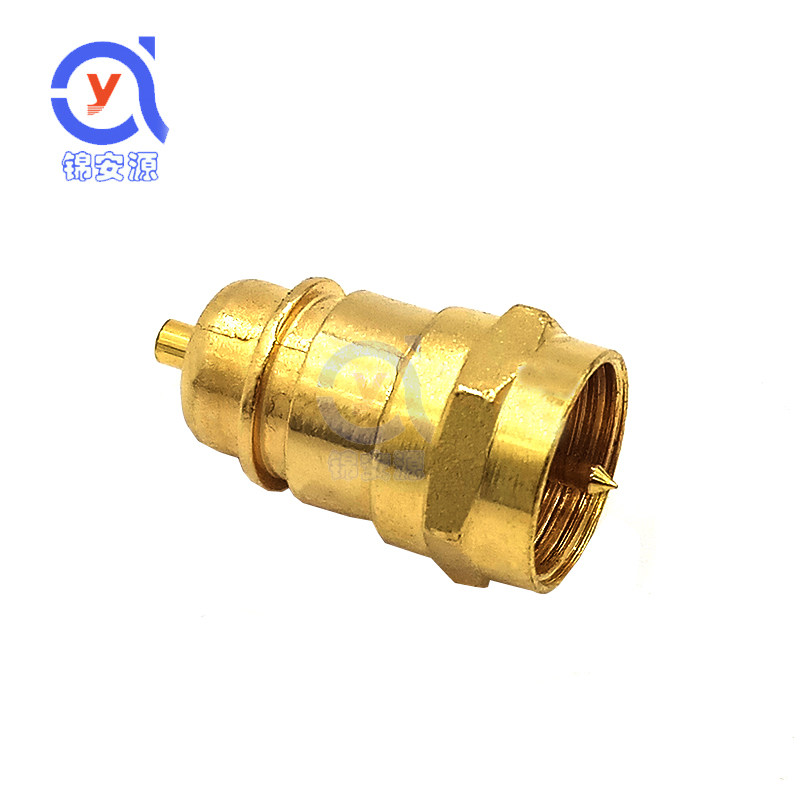 British F Head Public F Head Refined F Male head extrusion F head RG6F head weldable injection moulding internal thread