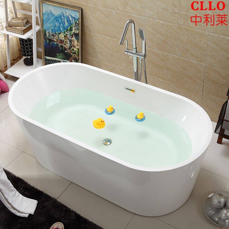 Bath Acrylic Independent Household Adult Guffee Euro - style thin edge bath 1 2M1 3 - 1 7M