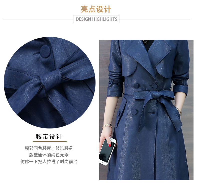 Trench pour femme en Polyester en Polyester - Ref 3227282 Image 10