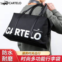 Carcodile Crocodile Travel Bag Mens Large Capacity Fashion 100 Lap Single Shoulder Diagonal Satchel Trend Travel Handbag