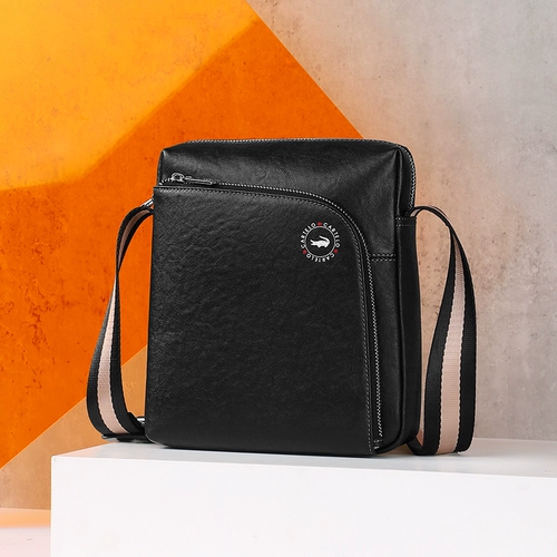 Сумка на одно плечо, кожаный небольшой рюкзак, из натуральной кожи, воловья кожа