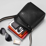 Сумка на одно плечо, кожаный небольшой рюкзак, из натуральной кожи, воловья кожа