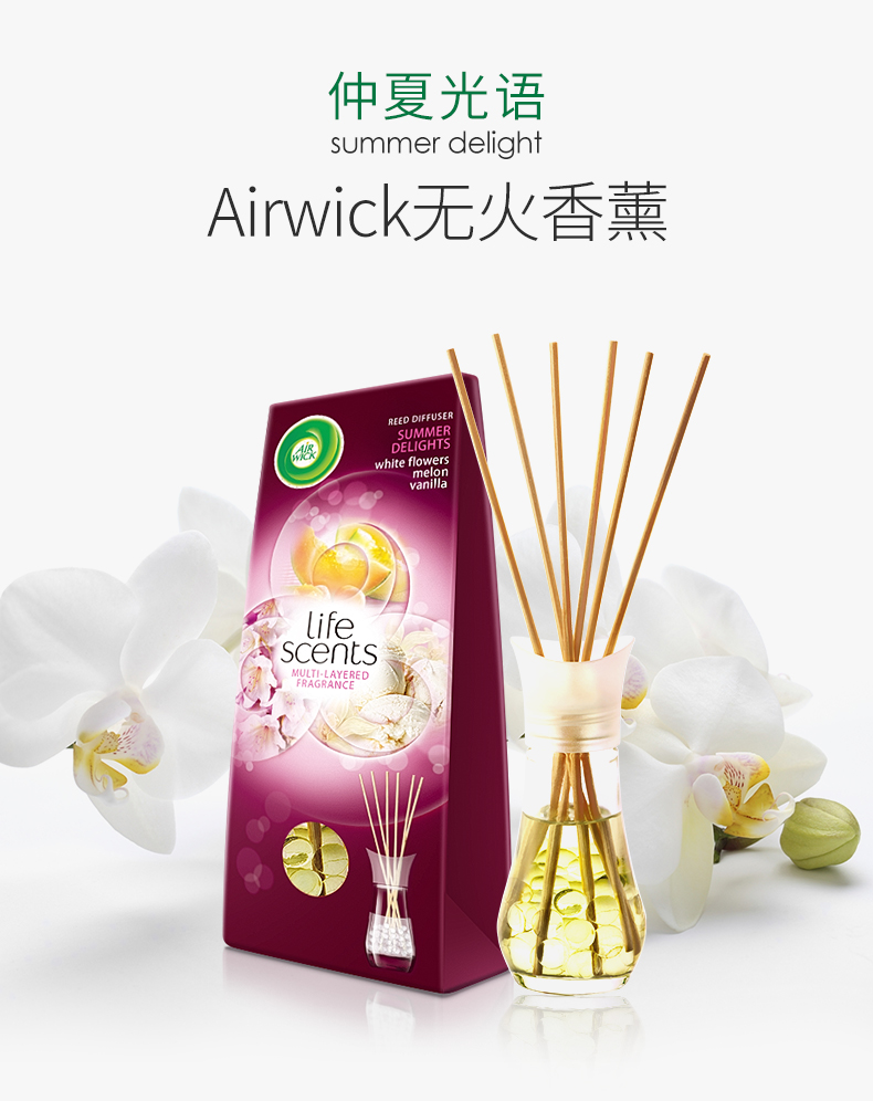 英国女王指定品牌，原装进口：30mlx2件 Airwick 无火香薰空气清新剂 拍2件29.9元直邮到手 买手党-买手聚集的地方