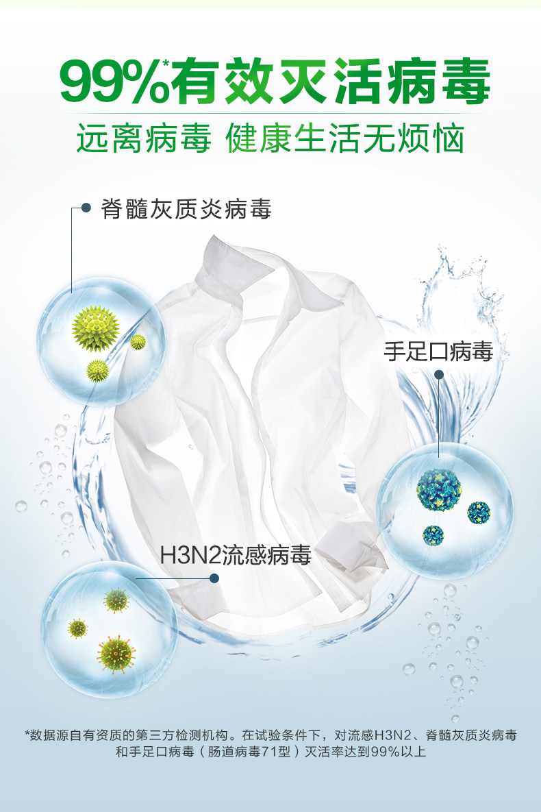 英国皇室御用 滴露 杀菌消毒液1L*4瓶 图2