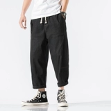 Летние тонкие джинсы, шелковые штаны, свободный прямой крой, большой размер