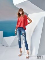 jeoujin spring and summer new womens clothing JP346C casual versatile slimming top 1680