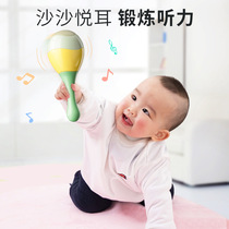 Grasp training sand hammer 0-3 months newborn rattle early education rattle baby toy 1-3 years old baby intelligence