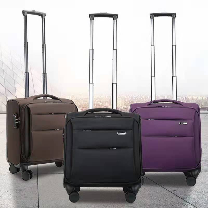 Mini Travel Bag Small Trolley Suitcase 2026 New Multifunctional Oxford Cloth Universal Wheel Airline Boarding Suitcase
