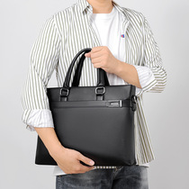 New mens handbag business briefcase casual bag shoulder crossbody bag computer bag business briefcase casual bag