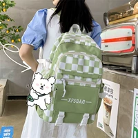 Зеленый, вместительный и большой, водоотталкивающий