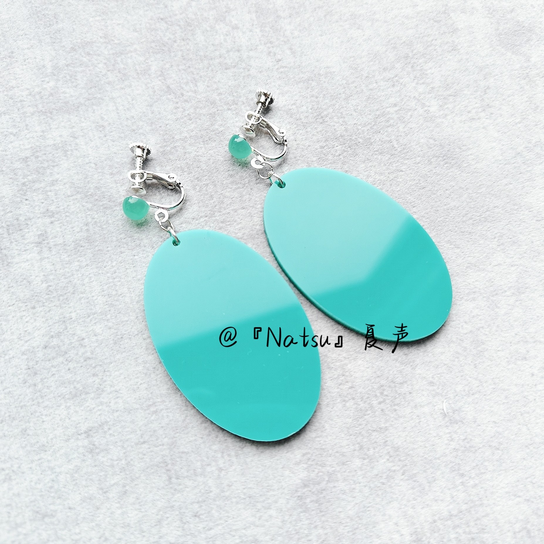 DAN DA DAN Momo Ayase Cosplay Earrings Jewelry Ear Clips Ear Studs