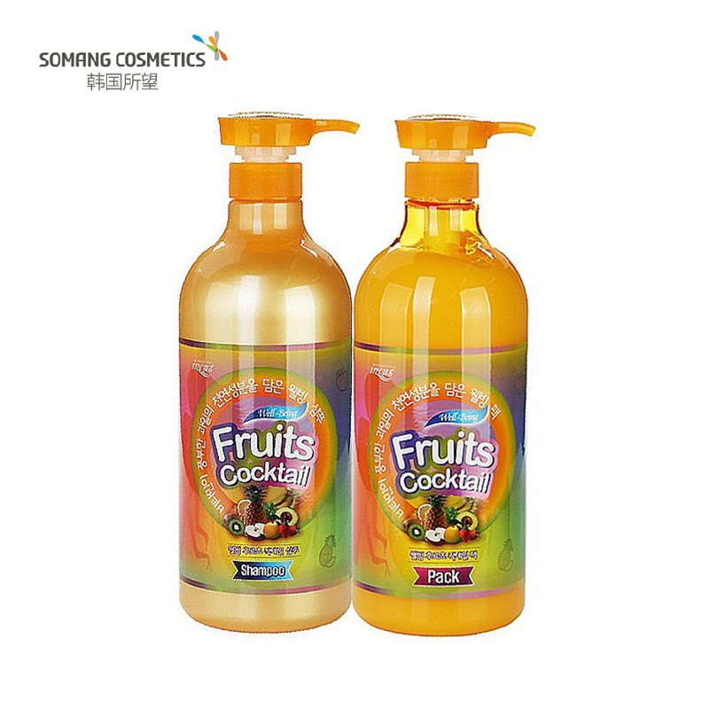 Korea originally expected incus silk recreational fruit hot shampoo hair coating hair conditioner 980 ML