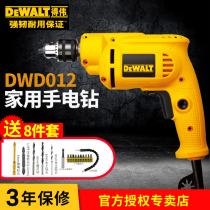 Stanley Dewai power tools DWD012 flashlight drill Home improvement daily multi-function speed control electric drill
