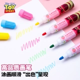 Дисней, комплект, детская подарочная коробка для детского сада, акварель, мелки, раскраска для школьников, художественная кисть для первого класса, цветные карандаши, гуашь, мел, можно стирать, 12 цветов, подарок на день рождения