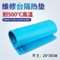 High temperature resistant mobile phone computer repair station magnetic heat insulation working pad anti-static silicone table pad strong and tough mat